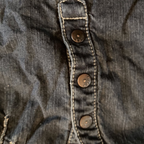 Mexx Girls Denim/Jean Dress - size 24-30M - Picture 4 of 4